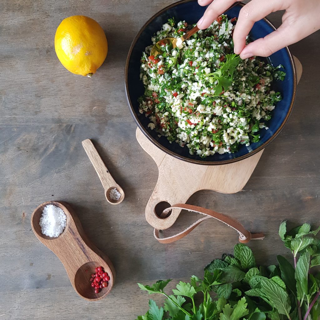 cuisine saine taboule chou